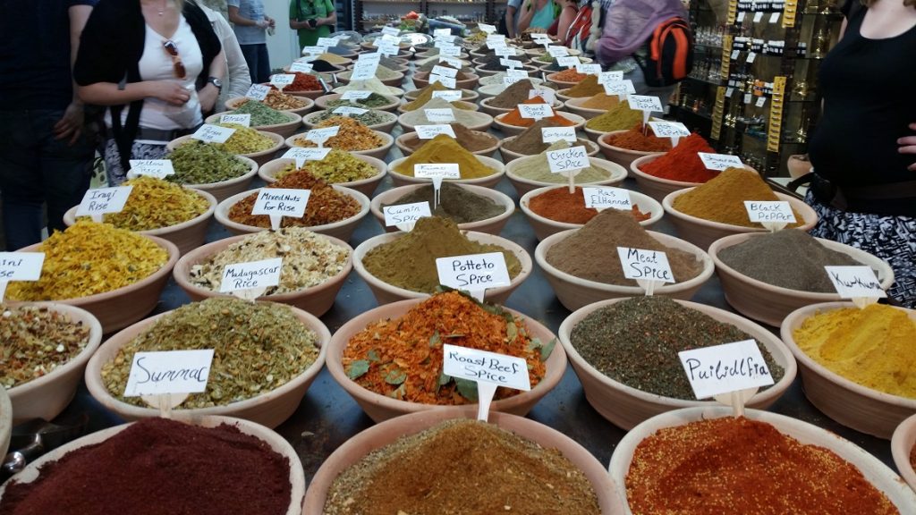 Machne Yehuda market Spices stand