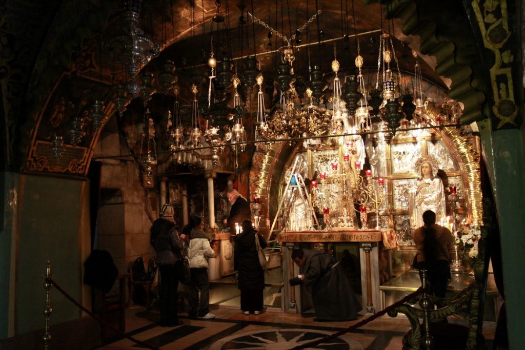 Golgotha place of crucifixion