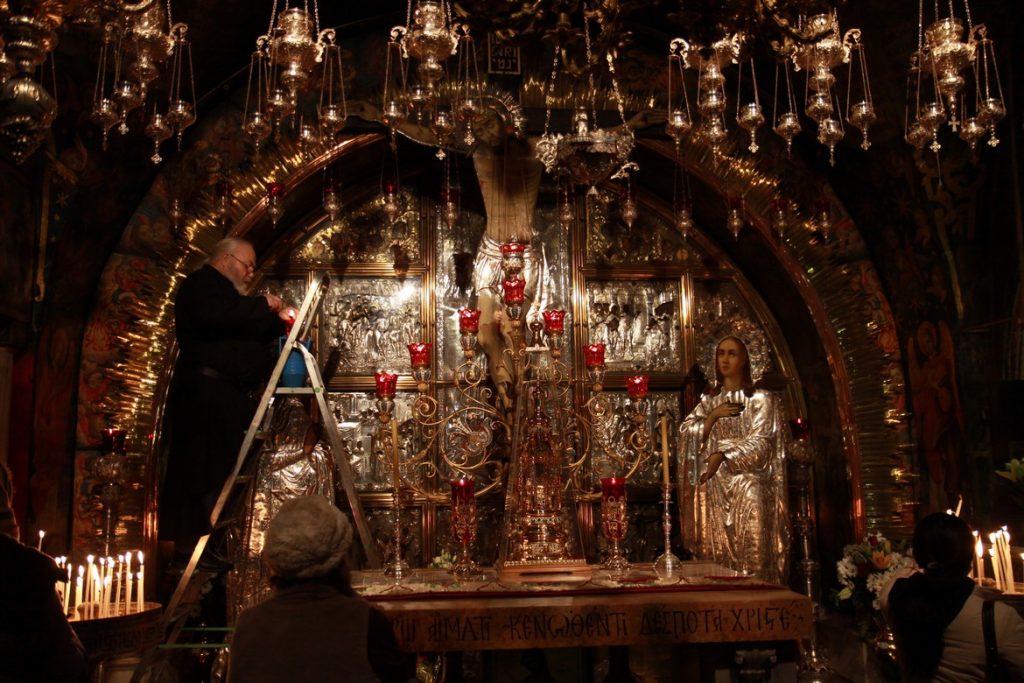 Golgotha place of crucifixion