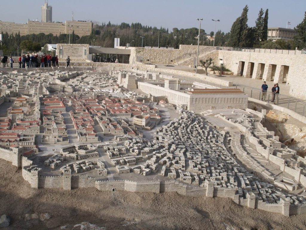 Jerusalem 2nd temple model